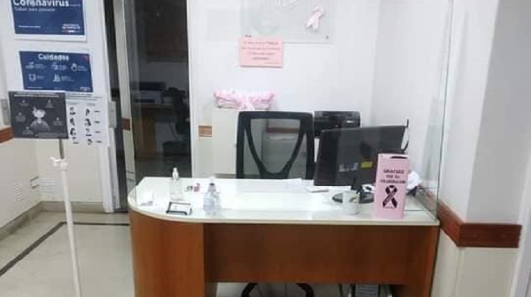 La sede de Lalcec Casilda tiene todos los elementos de bioseguridad.