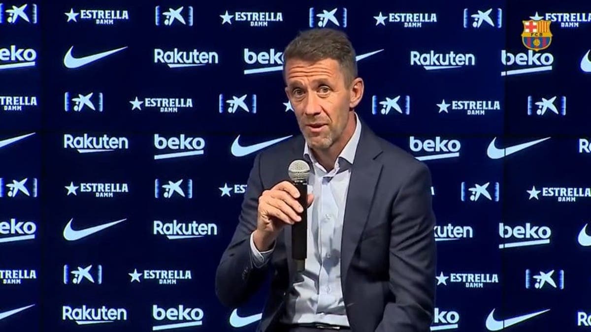 Planes, director deportivo del Barcelona FC. 