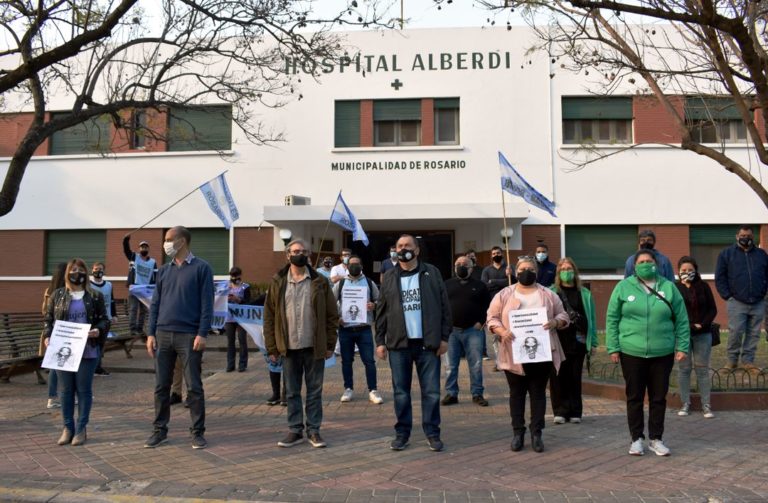 Los gremios se mostraron en unidad en el reclamo por paritarias.