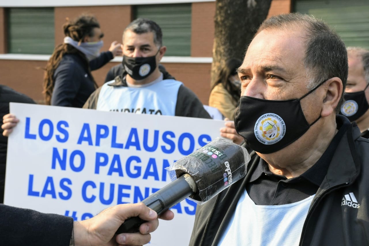Los docentes, salud y estatales se unieron en el reclamo de recomposición salarial