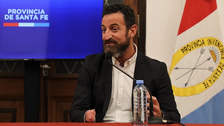 El ministro de Trabajo de Santa Fe, Roberto Sukerman.