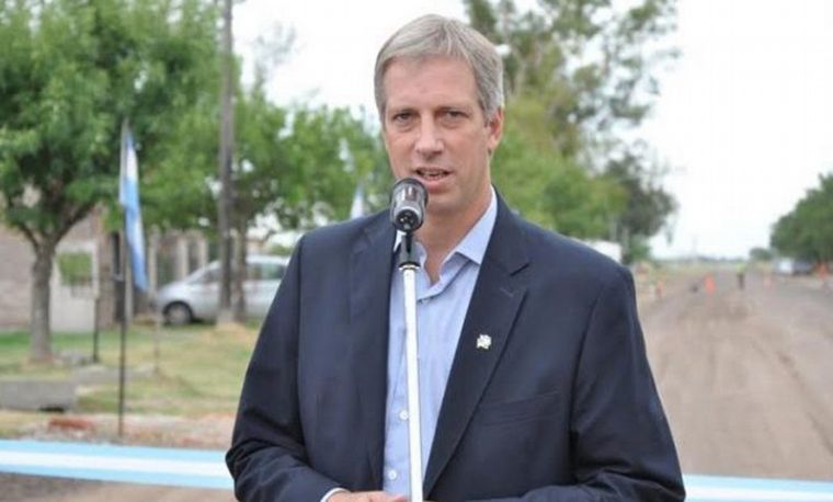 Scarpin participó de la marcha contra el gobierno