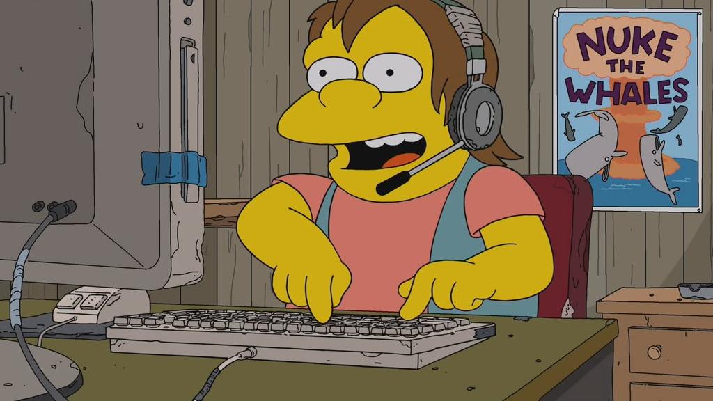 Crearon una canción con la característica risa de Nelson de Los Simpsons