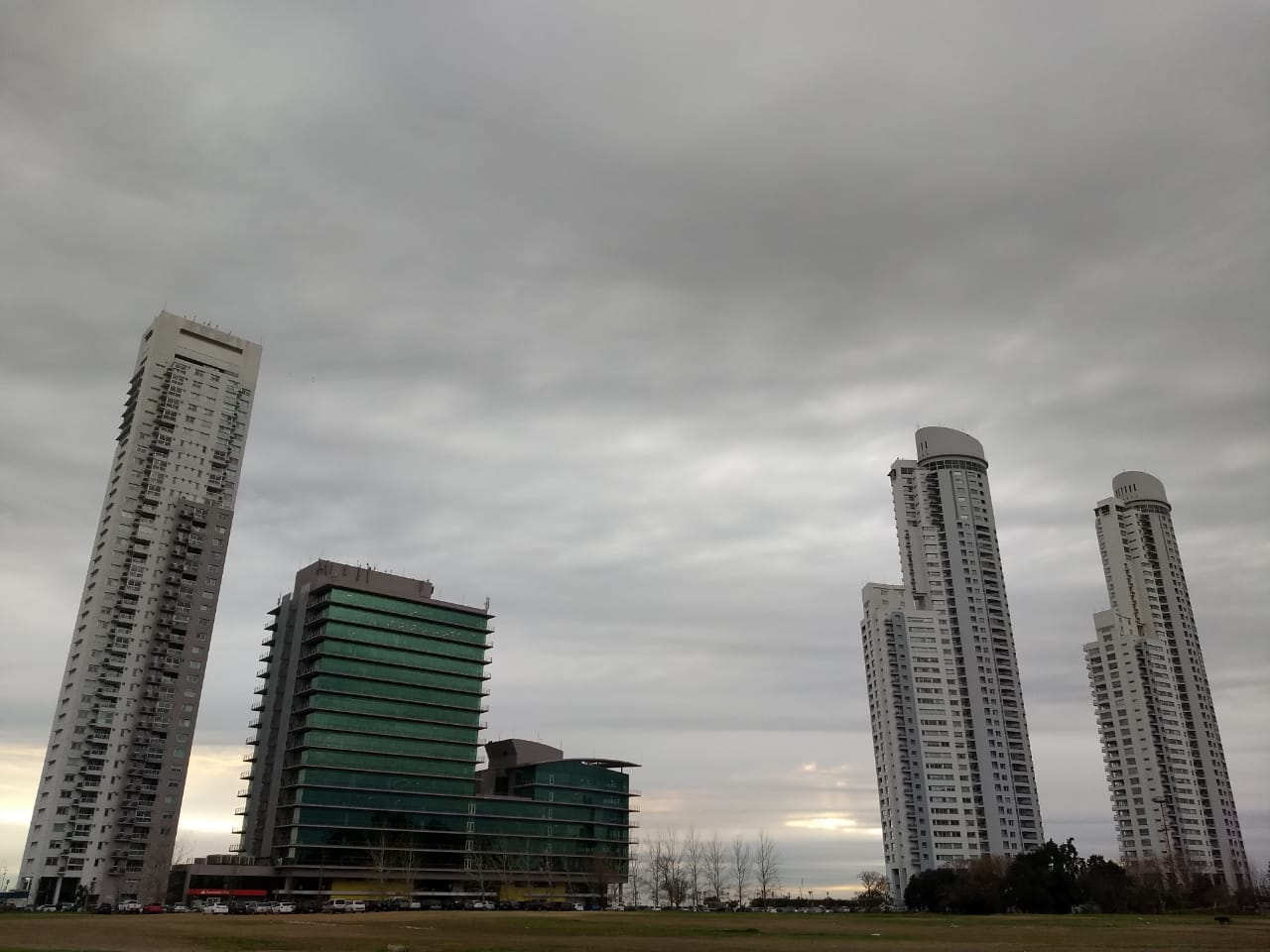 Nubes y alivio