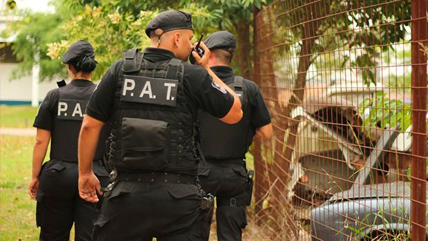 Arriban a la ciudad más de veinte efectivos policiales exclusivamente para Nueva Roma.
