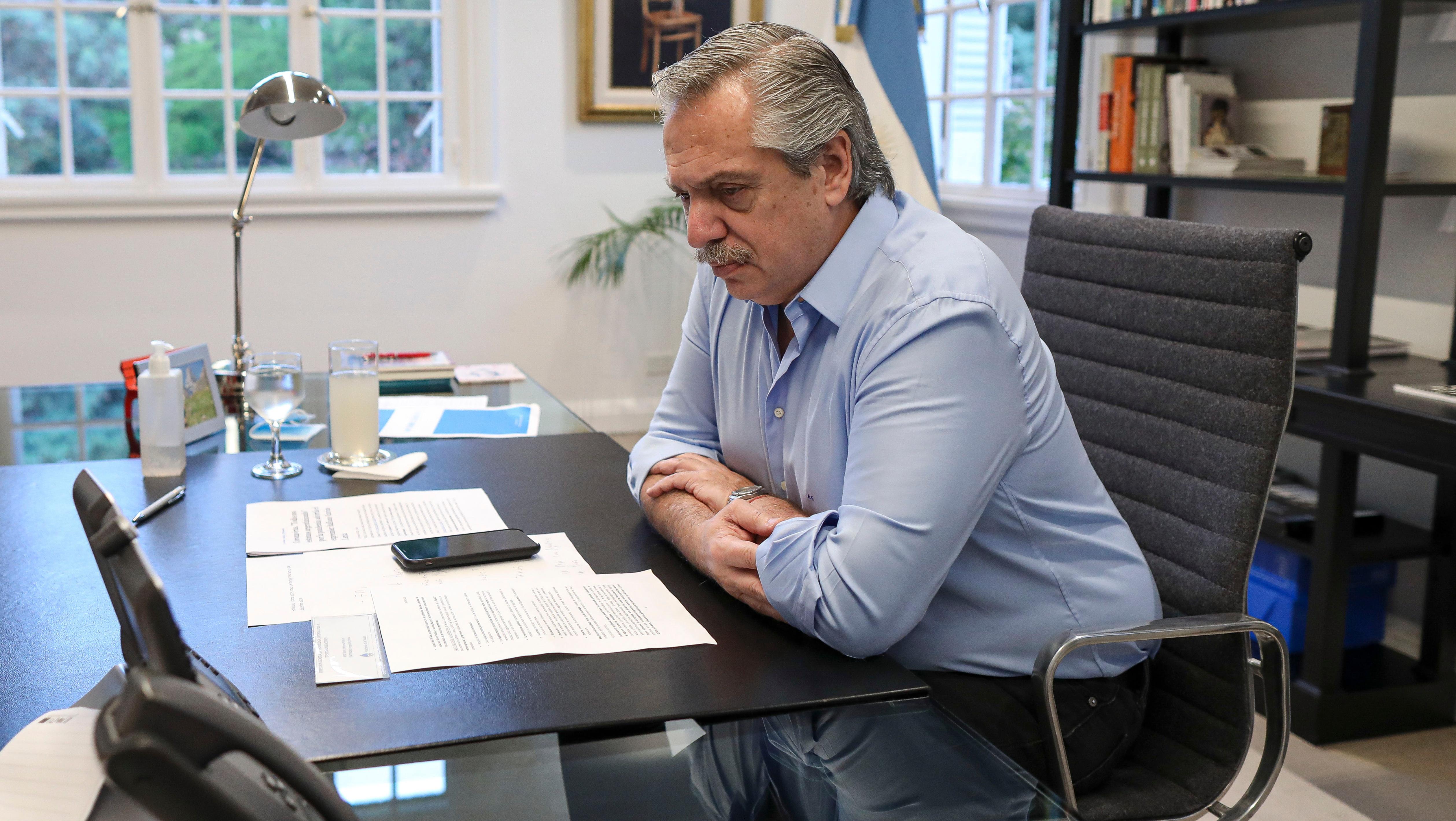 Fernández resaltó el papel del ministro de Economía