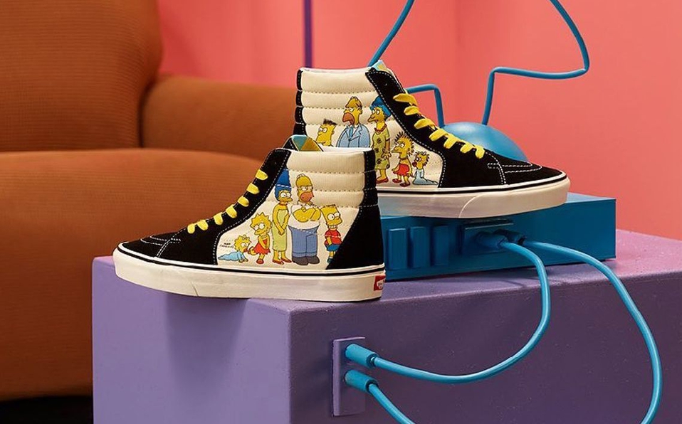 Vans lanza una colección especial por el cumpleaños de Los Simpson