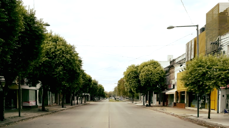 Las calles se preparan para la actividad.