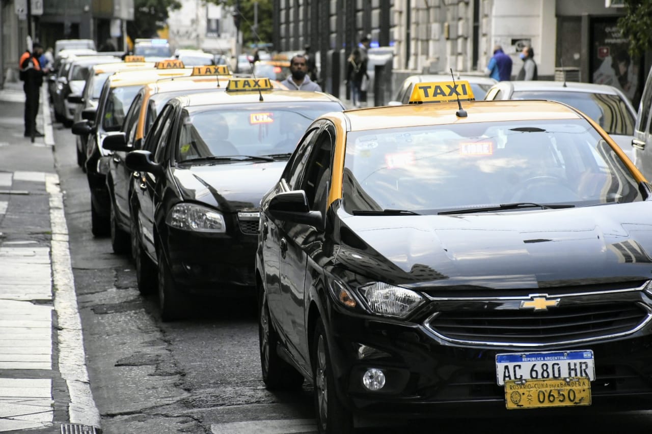 La nueva etapa de la cuarentena no incrementó el flujo de gente en el centro. (Foto: Rosario Plus)
