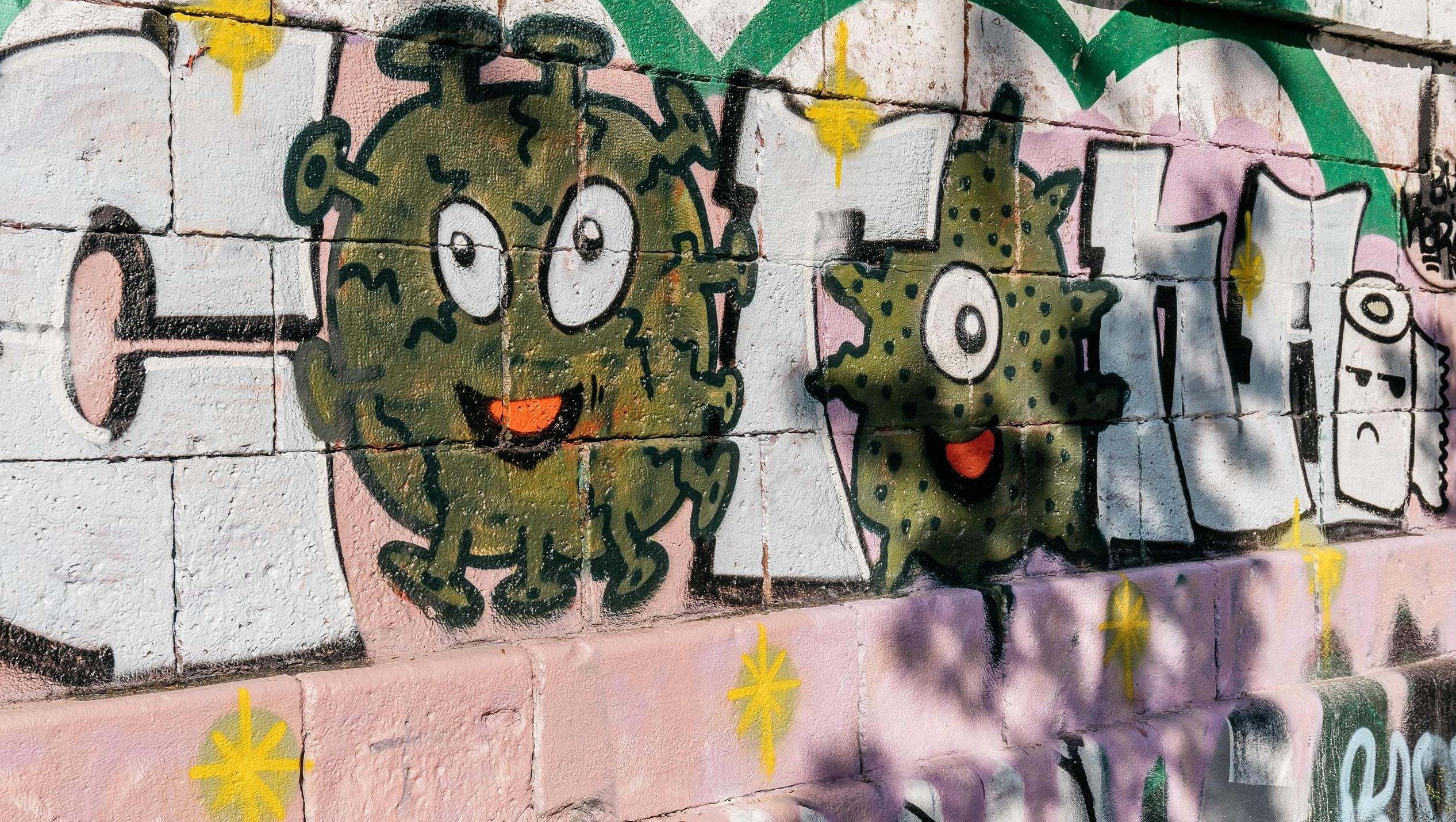 El Street Art ya le pone color a la cuarentena