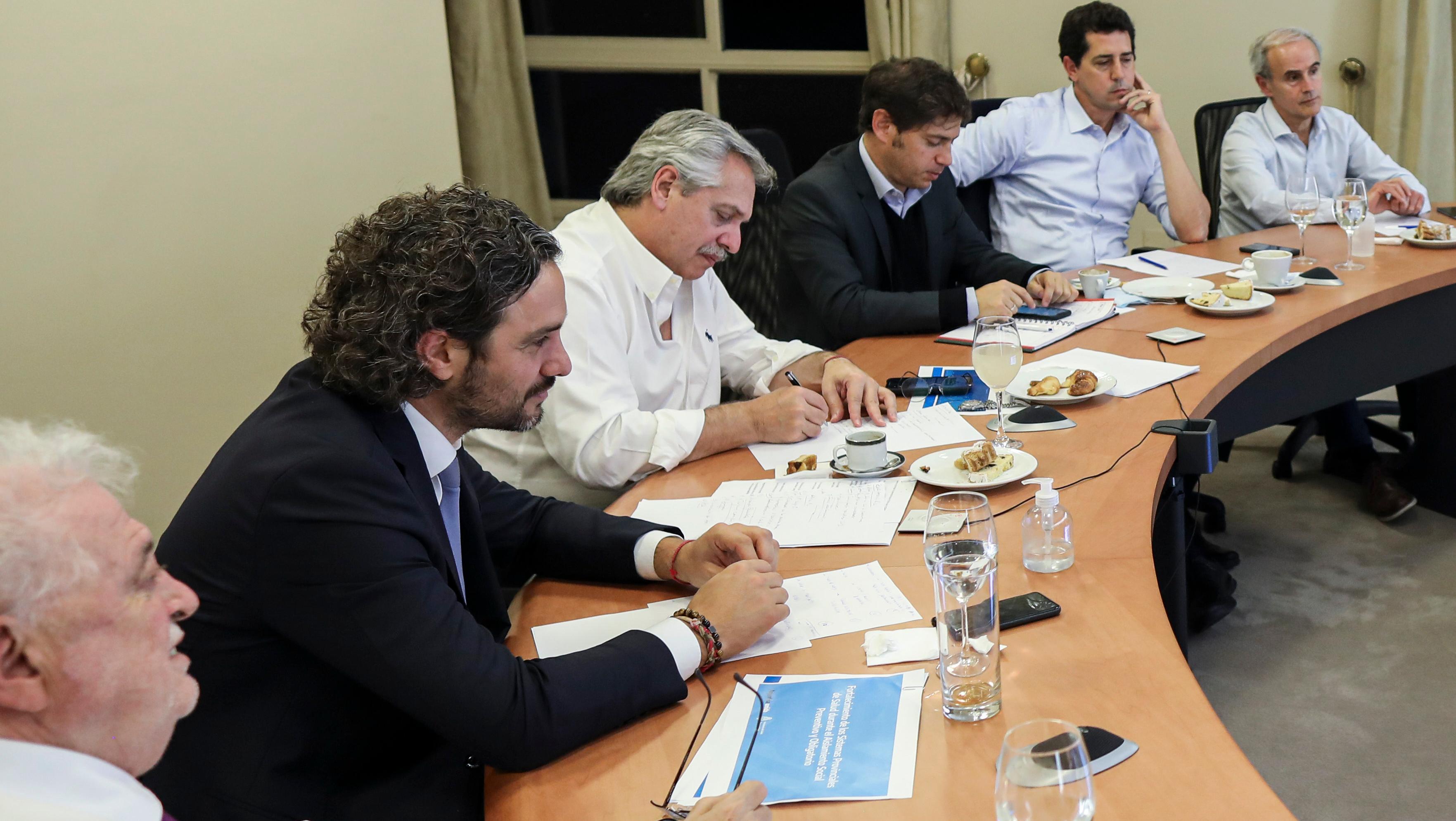 Alberto aclaró que "no hubo conflicto" con los gobernadores por la cuarentena