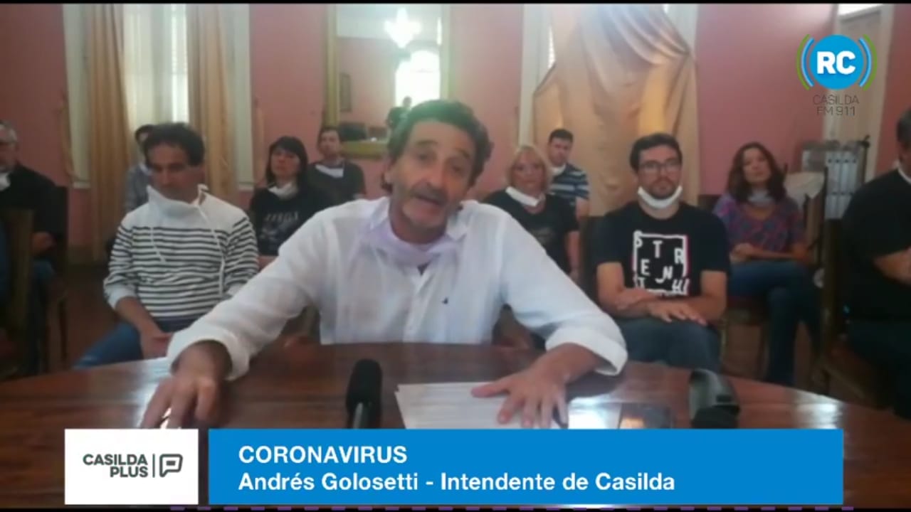 El mensaje de Golosetti en redes sociales.