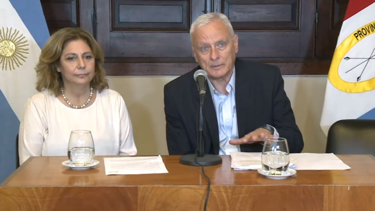 Sonia Martorano y Carlos Parola.