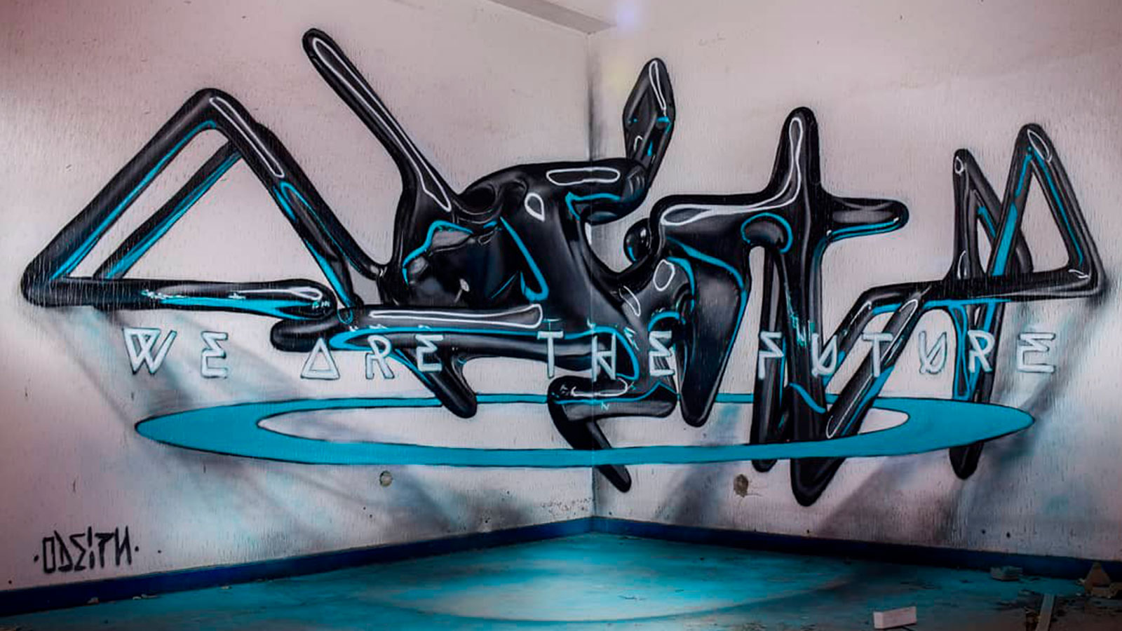 Odeith y sus murales en tres dimensiones