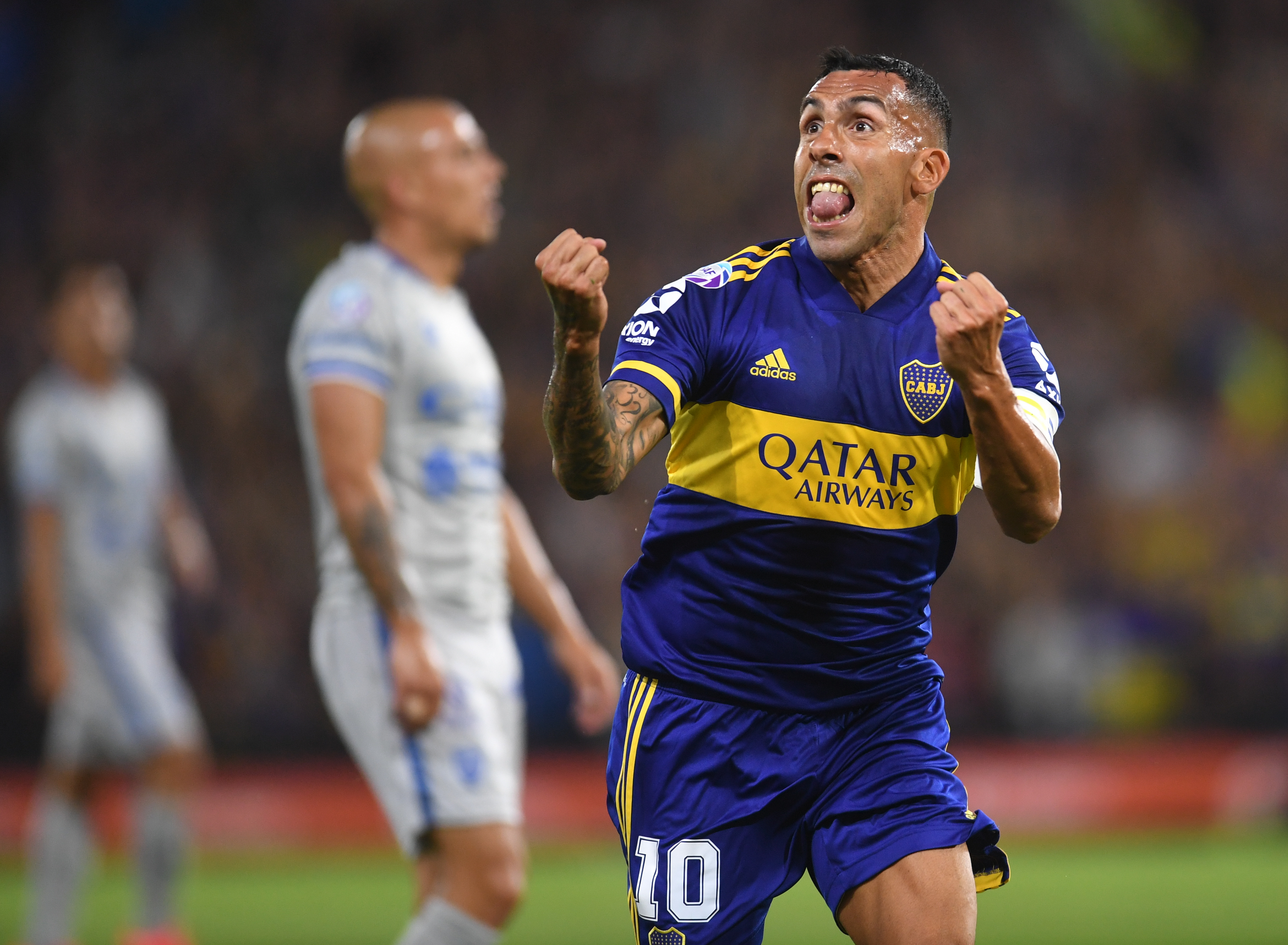 El capitán marcó el primer gol del partido. (Foto: Télam)