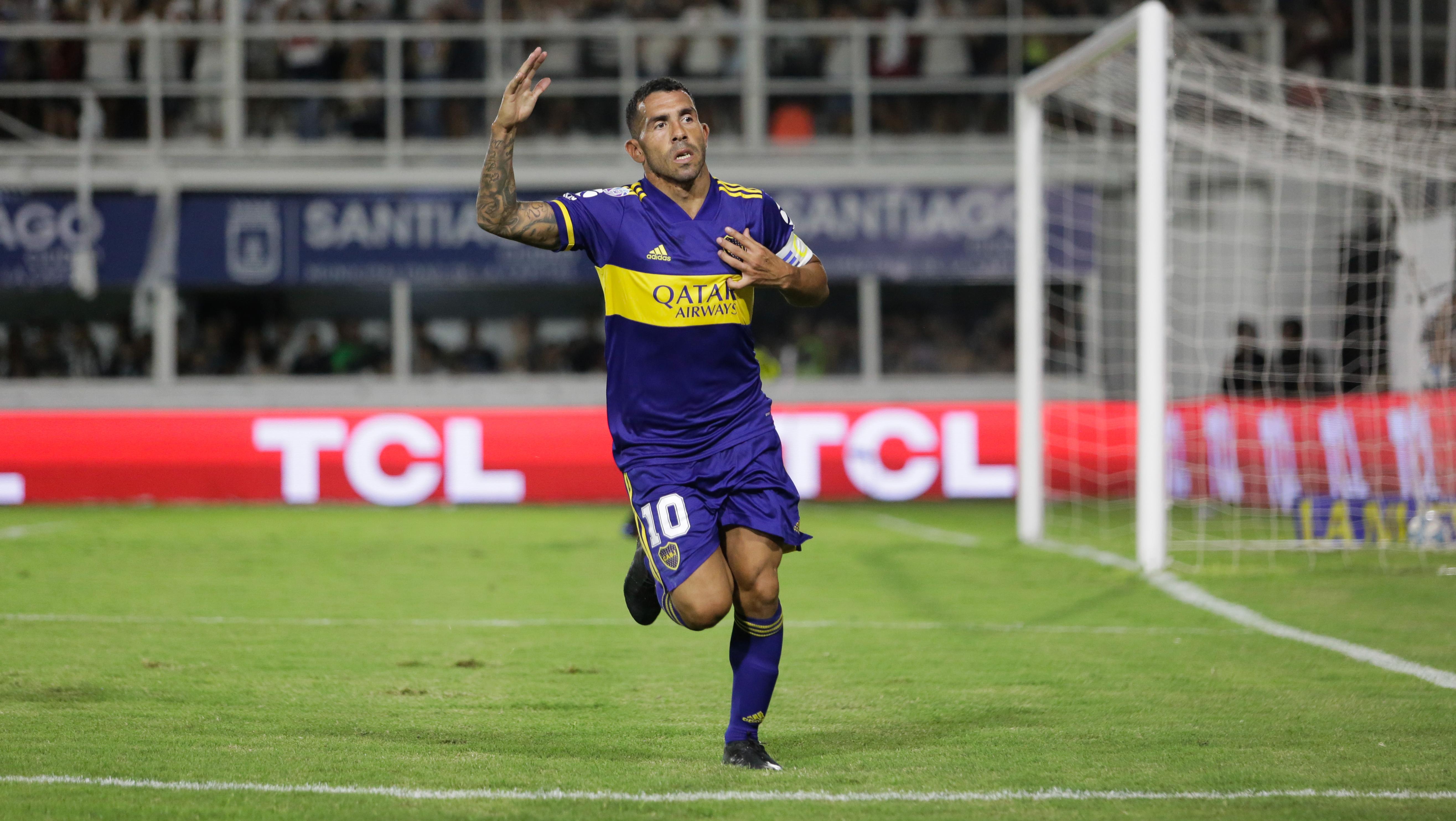 Tevez fue la figura del encuentro.