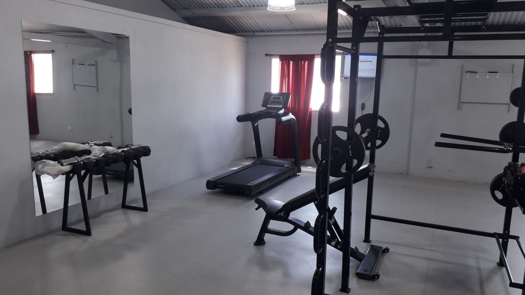 La jefatura de la ciudad inaugura un gimnasio propio.