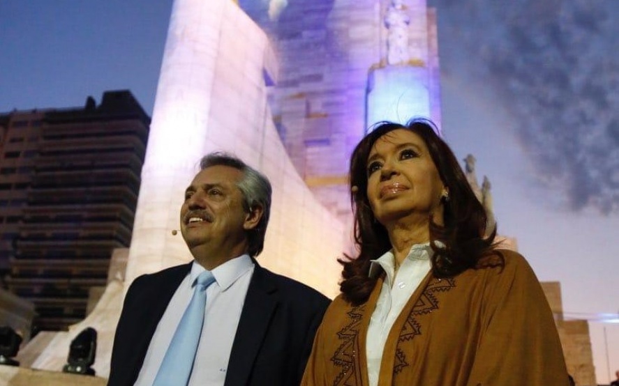 Alberto y Cristina en Rosario. La ciudad entre las probables capitales alternas.