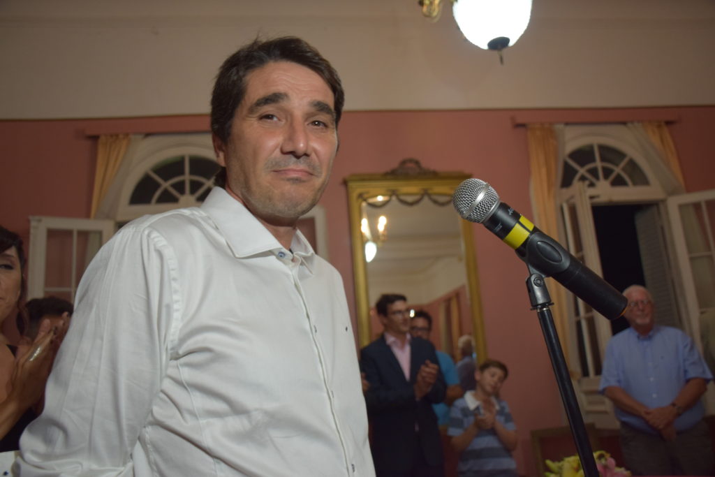Navone destacó los trabajos de la gestión para la recaudación de fondos.