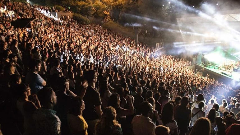Postales de una noche inolvidable.