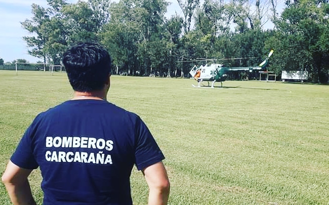 Los rescatistas trabajaron arduamente.