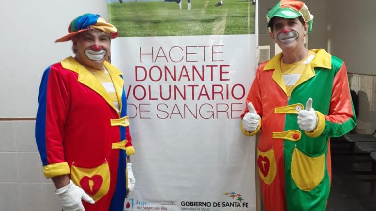 Grata visita para los pequeños (y no tanto) del nosocomio local.