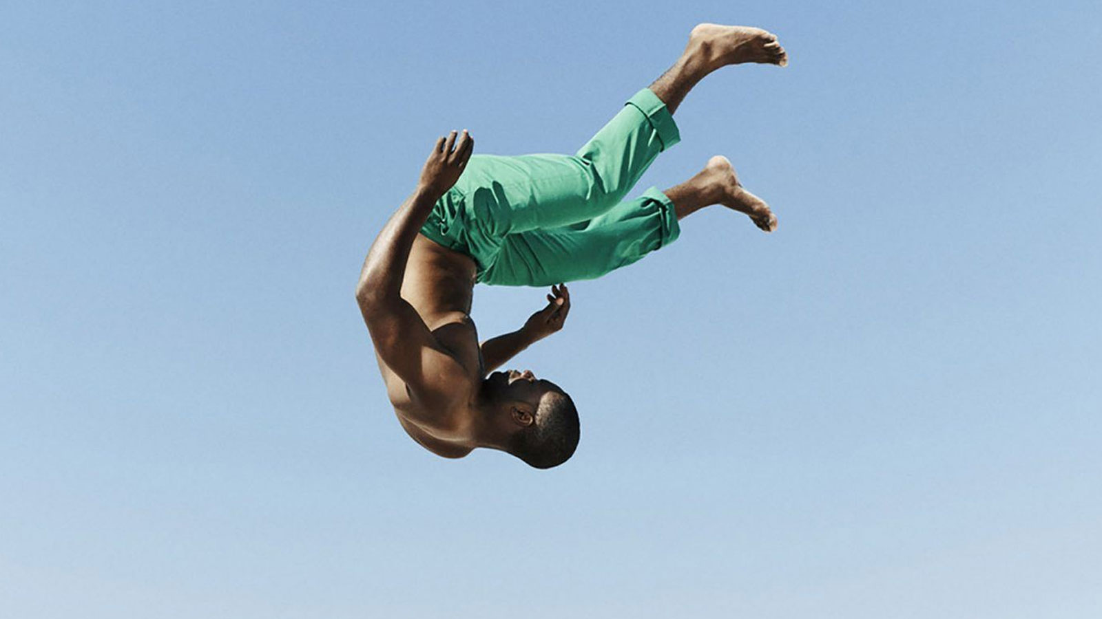 "In Flight": personas en pleno vuelo