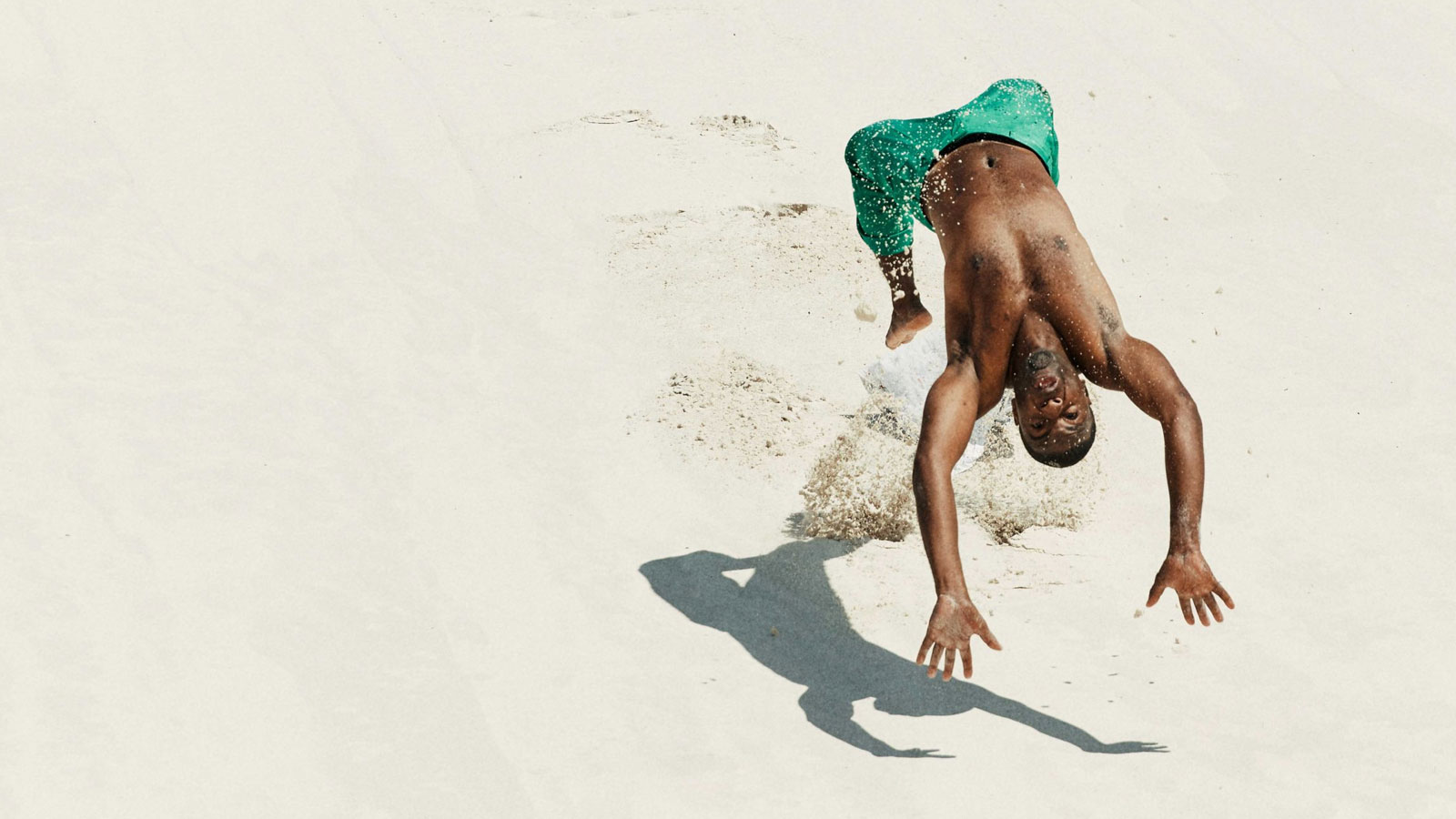 "In Flight": personas en pleno vuelo