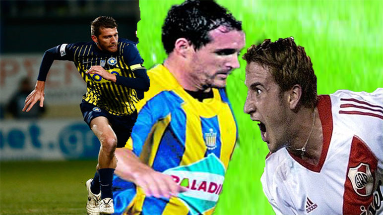 Bartolini, Borzani y Raponi jugaron en la elite del fútbol argentino.