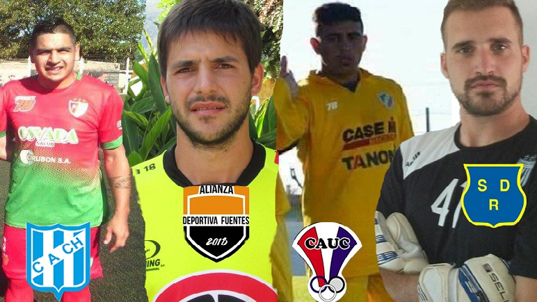 Leo López, Nacho Capitani, Sergio Bordón y Mauricio Busso.