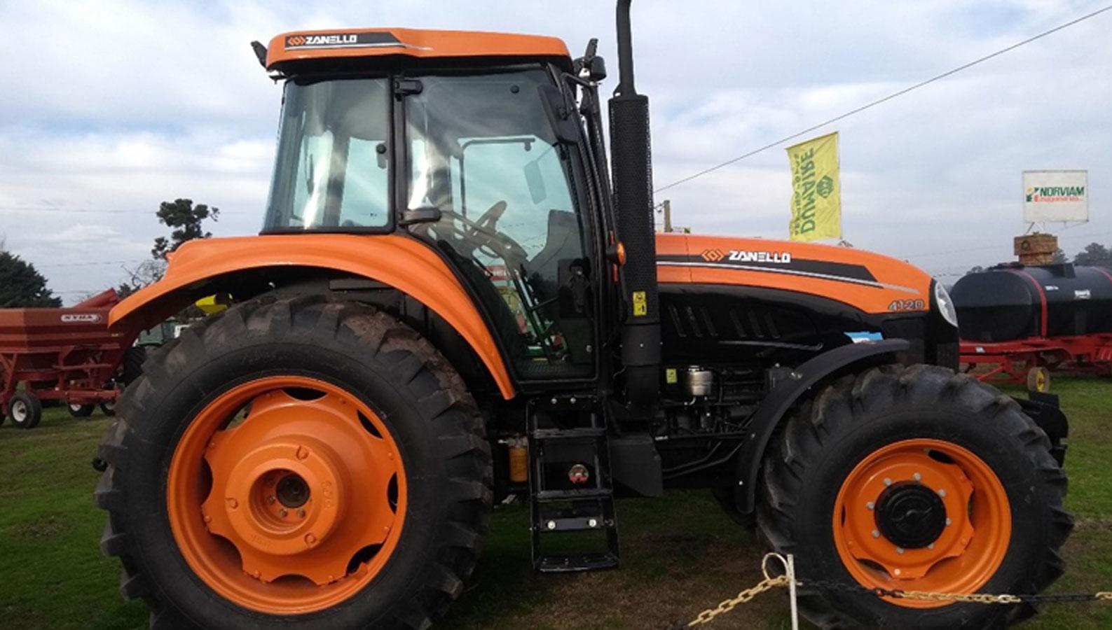 Encontraron el tractor robado en Amstrong.
