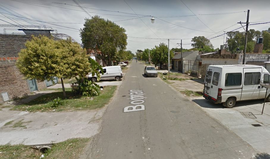 Boman al 3500, la cuadra donde atacaron a la familia. 