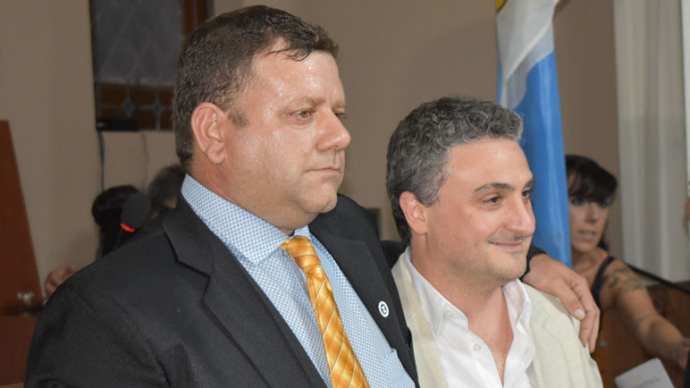 Germán Zarantonello y Walter Palanca.