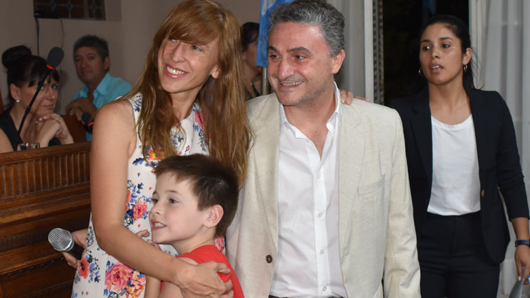 Celina Arán y Walter Palanca.