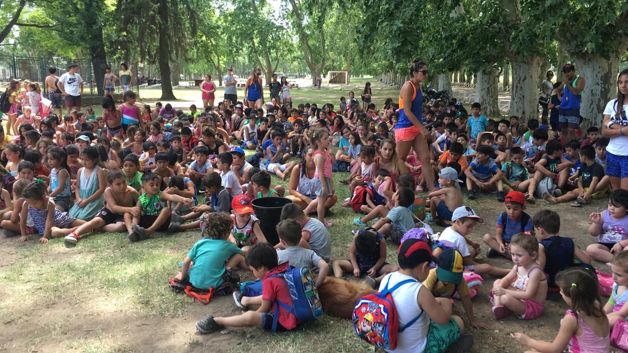 Comenzó la Colonia de Vacaciones Municipal. 