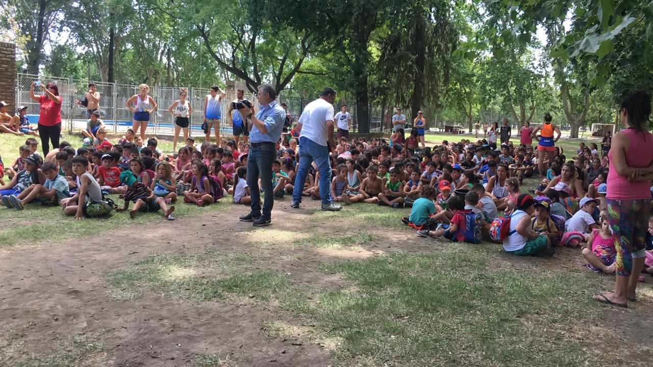 Comenzó la Colonia de Vacaciones Municipal. 
