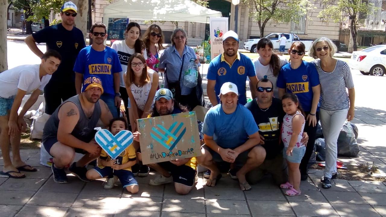 Fue un éxito la iniciativa "Un día para dar" del pasado domingo 