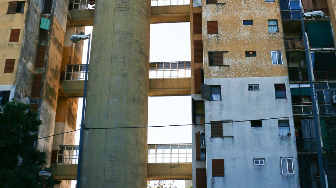 El Fonavi de Lagos y Rueda, también conocido como barrio Latinoamérica.