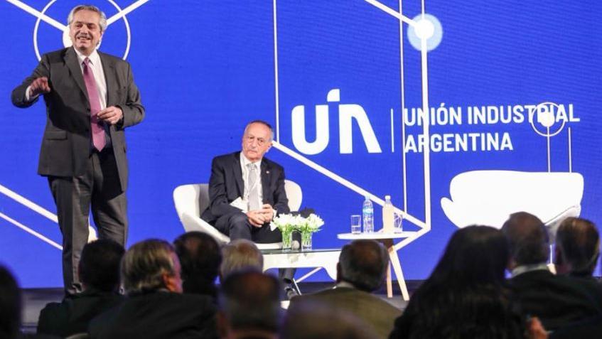 Alberto brindó un discurso en la Unión Industrial Argentina (UIA)