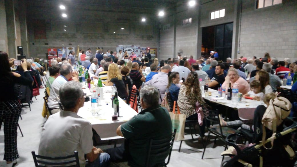 Gran encuentro de ex pilotos de motociclismo de todos los tiempos.