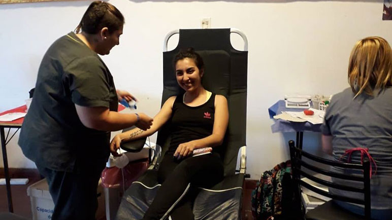 La Peña organiza una nueva colecta de sangre en sus instalaciones.