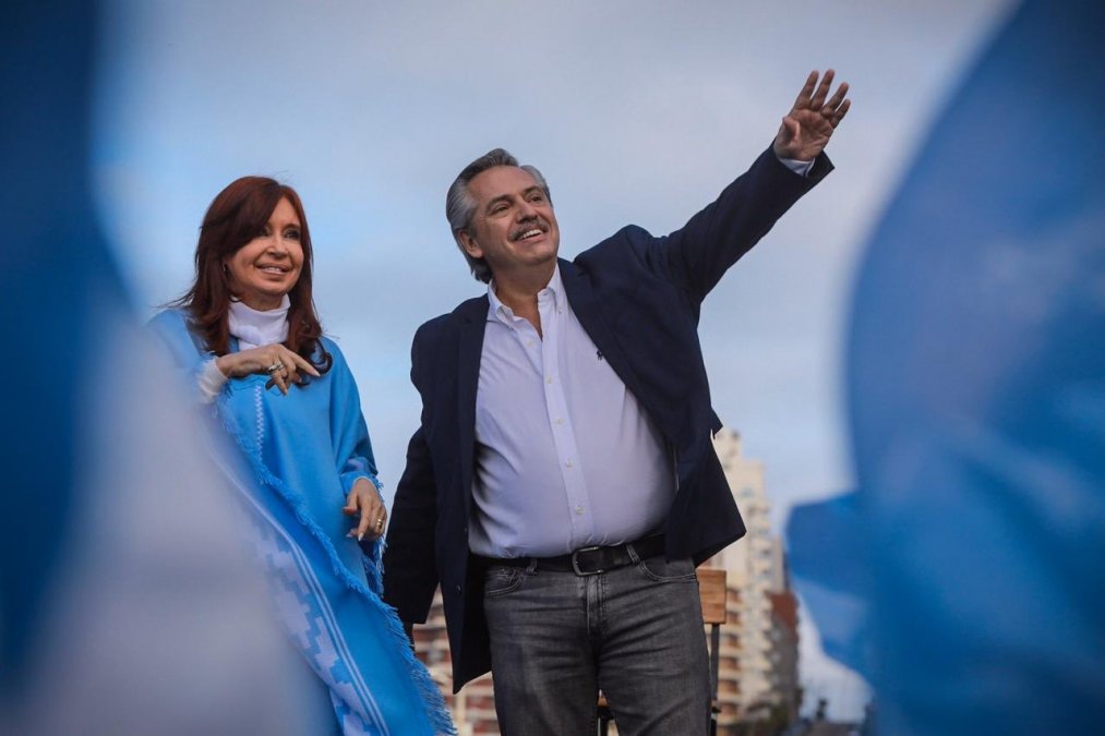 Critina y Alberto se reunieron en el departamento de la expresidenta