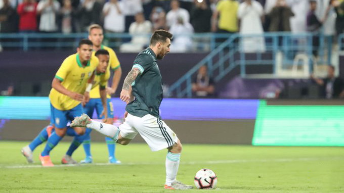 Messi volvió y convirtió el único tanto.
