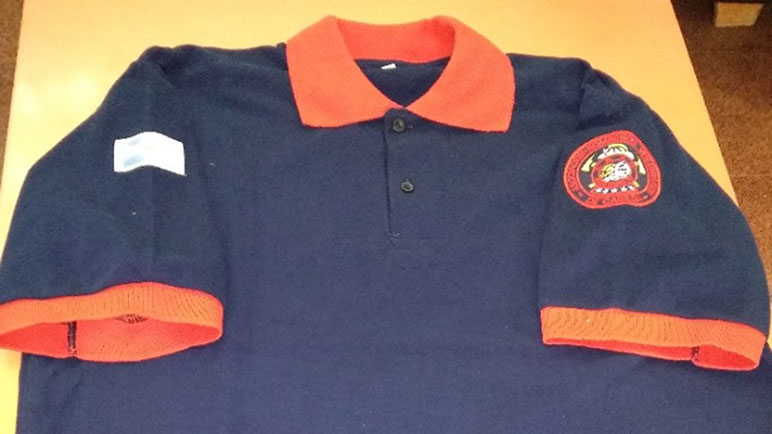 La nueva chomba que lucirán los bomberos casildenses.
