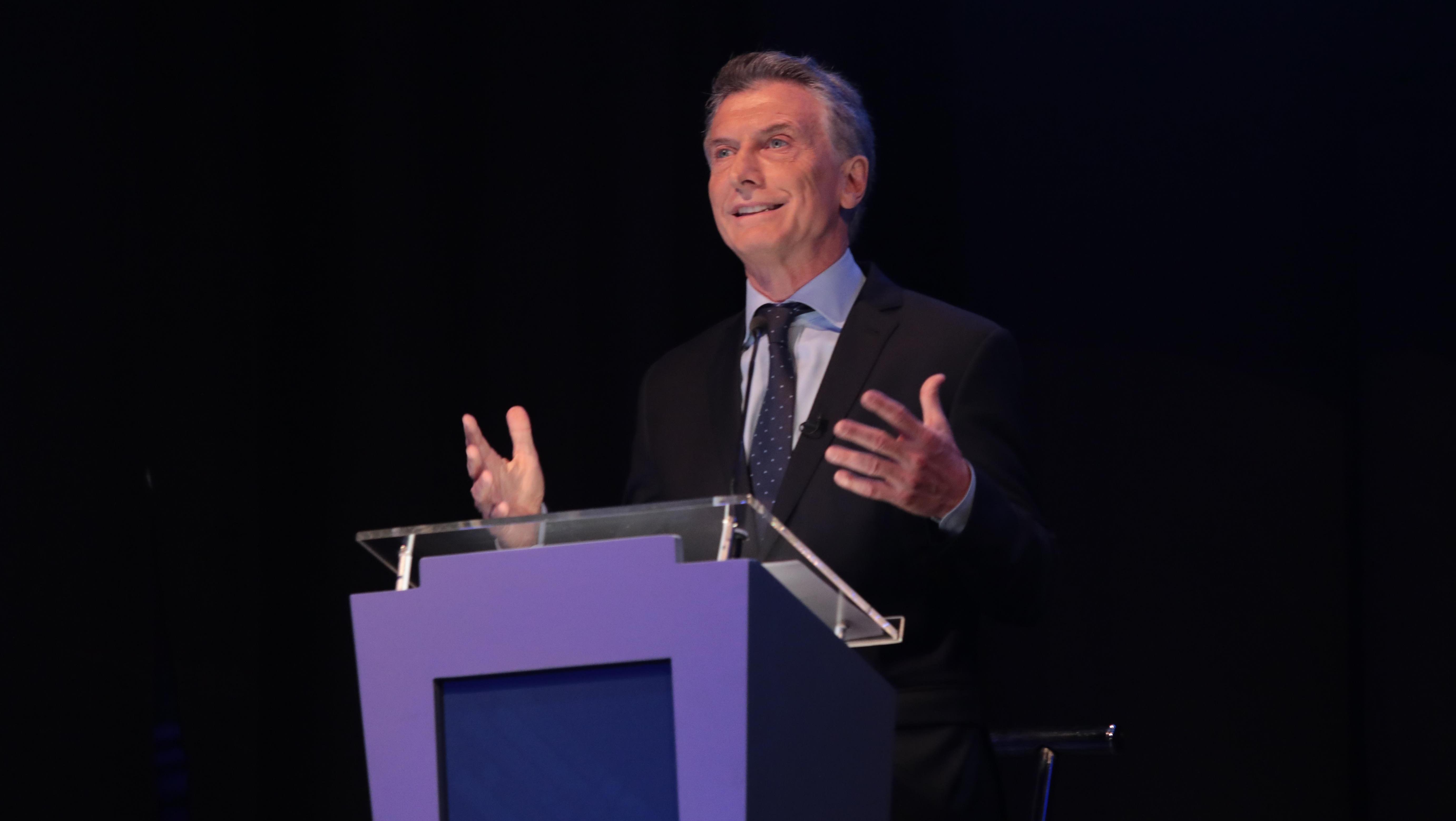 Macri habló contra el kirchnerismo durante casi todas sus intervenciones.