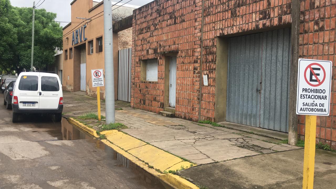 El sector destinado a la nueva que aún no fue construida.