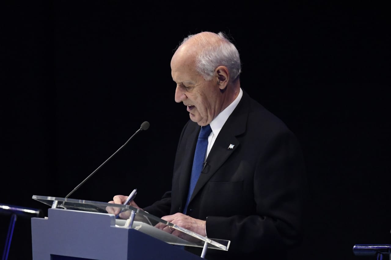 Roberto Lavagna tuvo un discurso moderado. (Foto: Rosario Plus)