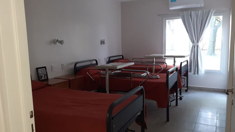 Los abuelos cuentan con instalaciones súper cómodas.