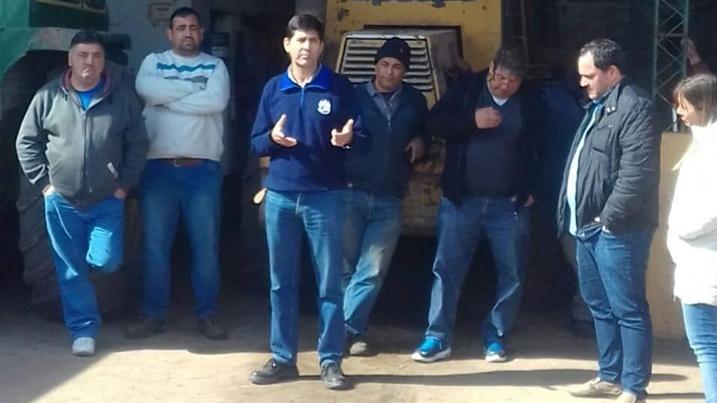 Walter Britos apunta a defender a sus trabajadores.