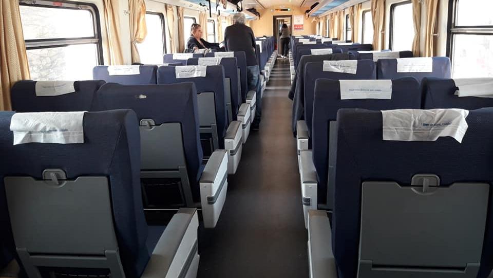 Una multitud recibió al Tren Solidario en la ciudad.
